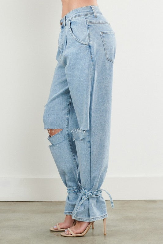 Distressed Slouchy